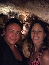 Anca and I in Cave