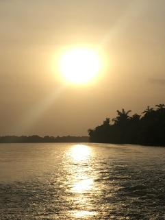 Sunset on the Gambia